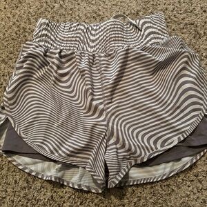 Stylish Women's Striped Athletic Shorts